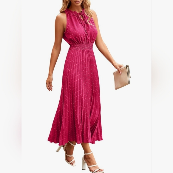 PrettyGarden Dresses & Skirts - Pink Sleeveless Maxi Dress
